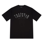 Black Camo Arch Chenille Tee