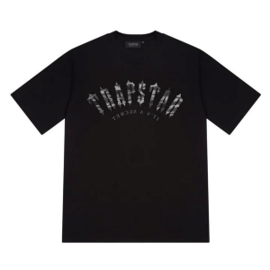 Black Camo Arch Chenille Tee