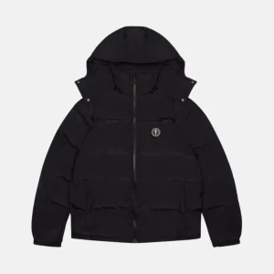 Irongate Detachable Hooded Puffer Black