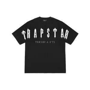 Black White Arch Chenille Tee