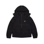 Irongate Detachable Hooded Puffer Black