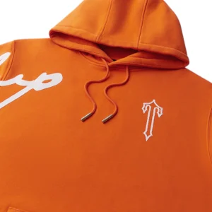 Bright Orange Trapstar Hoodie