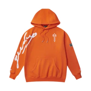 Bright Orange Trapstar Hoodie