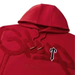 Bold Red Trapstar Hoodie