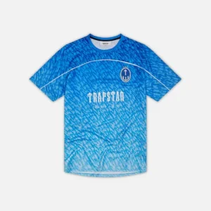 Irongate T-Monogram Football Jersey Blue Gradient
