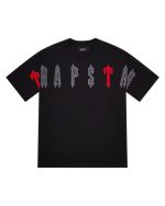 Black Red Arch Chenille Tee