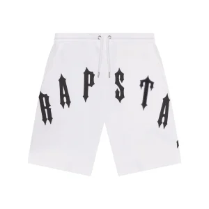Trapstar Arch Chenille Decoded 2.0 White/Black Shorts