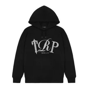Trapstar Black TRP Hoodie