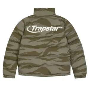 Trapstar Hyperdrive Camo Milti/green Puffer Jacket