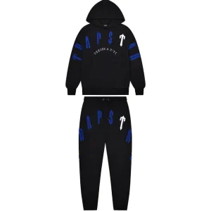 Trapstar Irongate Arch Chenille 2.0 Blue/white Black Tracksuit