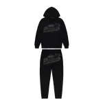 Black Shooters Reflective Tracksuit