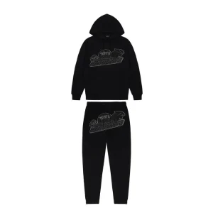 Black Shooters Reflective Tracksuit