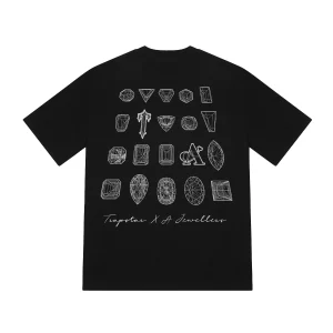 Trapstar X A Jewellers 2.1 Black Tee