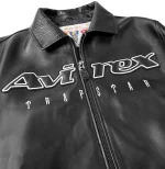 Trapstar X Avirex Leather Jacket
