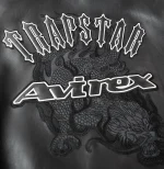 Trapstar X Avirex Leather Jacket