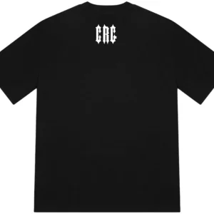 Trapstar X Central Cee Script Black Tee