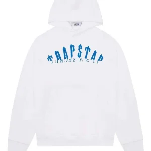 Blue White Trapstar Hoodie
