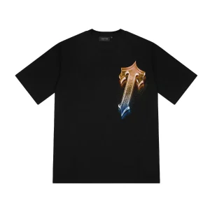 Black Decoded Cracked Code Tee