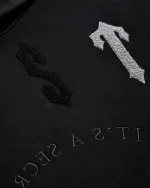 Trapstar Irongate Arch Chenille 2.0 Blackout Tracksuit