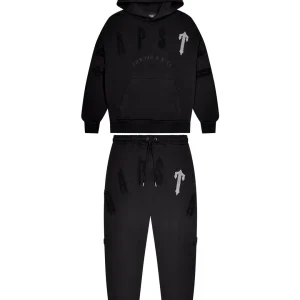 Trapstar Irongate Arch Chenille 2.0 Blackout Tracksuit