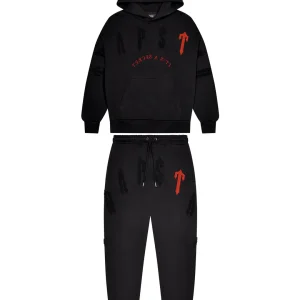 Trapstar Irongate Arch Chenille 2.0 Red Logo Tracksuit