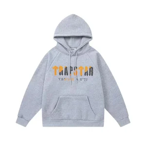 Trapstar It’s A Secret Logo Yellow Gray Hoodie