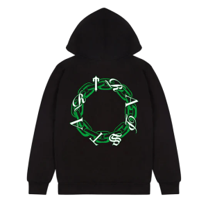 Trapstar Chain Script Black Hoodie