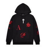 Trapstar TS Script Camo Hoodie