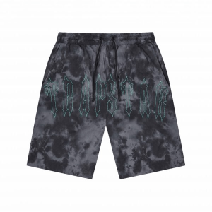 Trapstar Pigment Irongate Black Shorts
