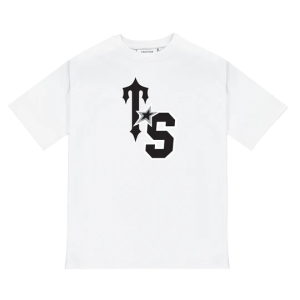 Trapstar TS Star Black Logo White Tee