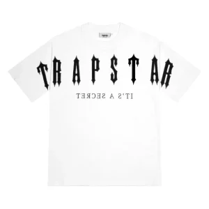 Trapstar Arch Chenille Decoded 2.0 White/black Tee