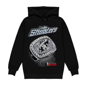 Trapstar Champions Ring Black Hoodie