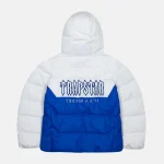 Trapstar Decoded Blue/white Puffer Jacket