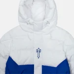 Trapstar Decoded Blue/white Puffer Jacket
