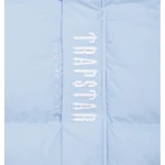 TRAPSTAR DECODED HOODED PUFFER JACKET 2.0 - ICE BLUE