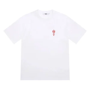 Trapstar Foundation White/red Tee