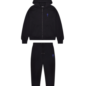Trapstar Foundation Zip Through Black Tracksuit
