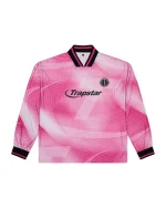 Trapstar Hyperdrive Football Pink Jersey