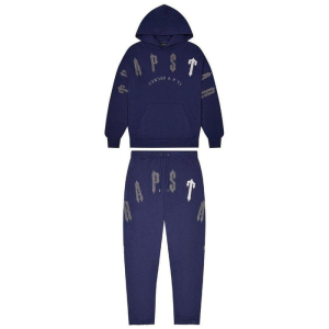 Trapstar Irongate Arch Chenille 2.0 Navy Tracksuit