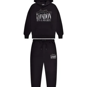 Trapstar London Black Crystal Tracksuit