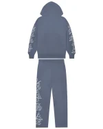Trapstar Script Blue Tracksuit