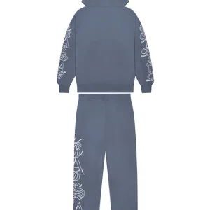 Trapstar Script Blue Tracksuit