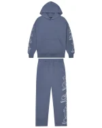 Trapstar Script Blue Tracksuit