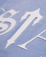 Trapstar Script Cashmere Blue Tee