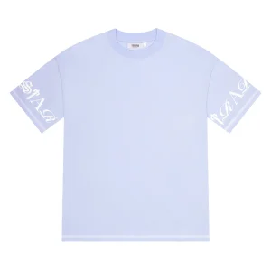 Trapstar Script Cashmere Blue Tee