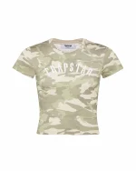 Trapstar Womens Irongate Arch Baby Brown Camo Tee