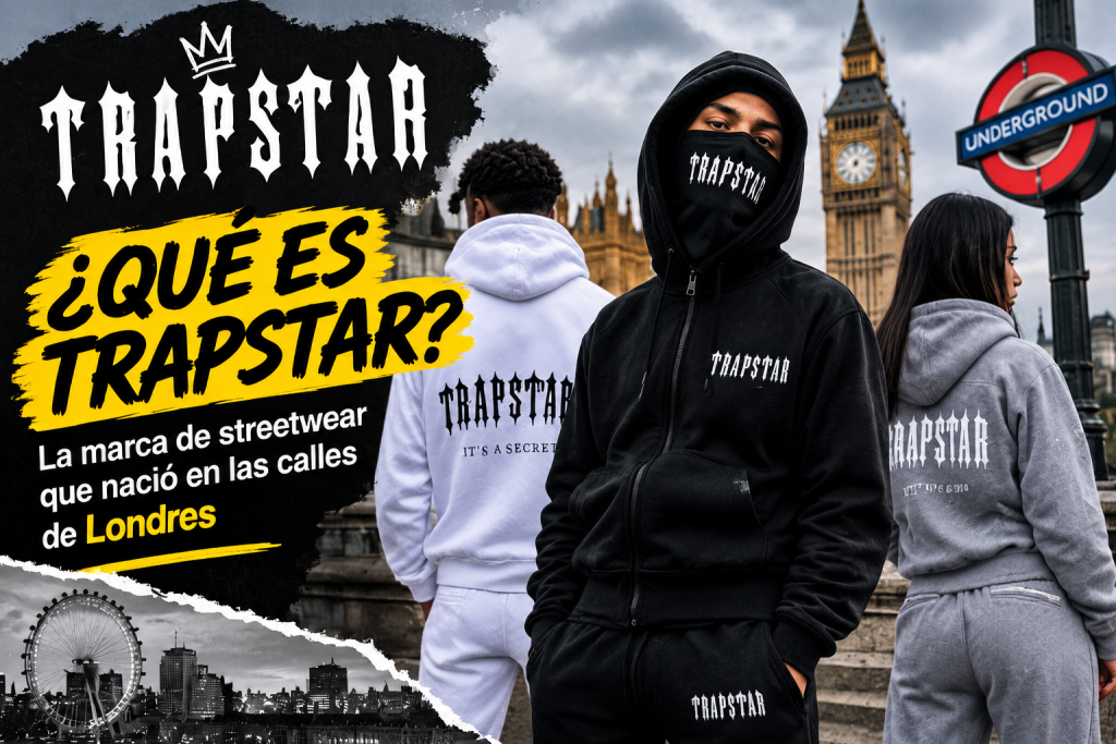 Qué es Trapstar? La marca de streetwear que nació en las calles de Londres